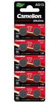 Элемент питания Camelion AG13/LR44-10BL