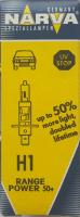 Лампа H1 12V 55W+50% P14.5s Range Power