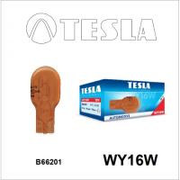 Лампа WY16W 12V W2.1x9.5d желтая (стеклянный цоколь)