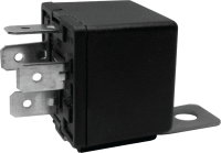 Реле 4-х контактное 24V 20A скоба