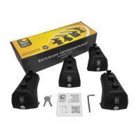 Крепеж для автомобилей со стандартными рейлингами, с замком