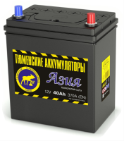 Аккумулятор Тюмень 6-СТ-40 ASIA  370A