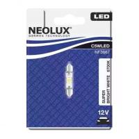 Светодиод C5W 12V 0,5W 36mm 6700K SV8.5-8