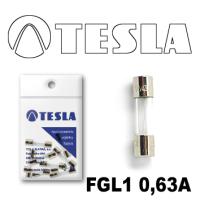 Предохранитель FGL0,63A 20mm. (стеклянный)