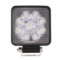 Фара рабочего света 9SMD 12/24V 27S9-3S (квадрат)