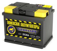Аккумулятор Тюмень 6-СТ-55  525A