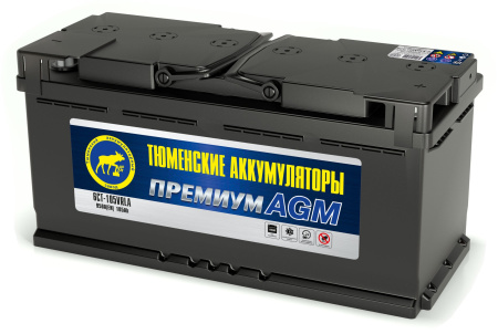 Аккумулятор Тюмень 6-СТ-105 PREMIUM AGM  950A