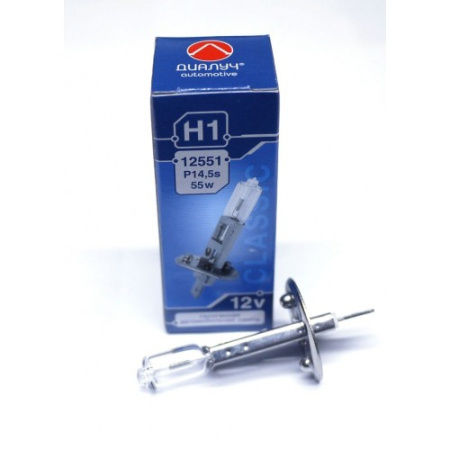 Лампа H1 12V 55W P14,5s стандарт