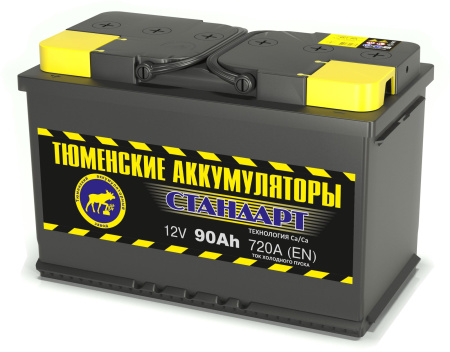 Аккумулятор Тюмень 6-СТ-90  720A