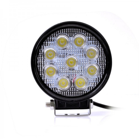 Фара рабочего света 9SMD 12/24V 27S9-3R (круг)