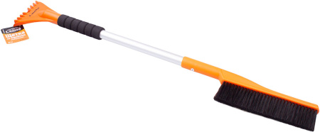 Скребок с щёткой на металической ручке (80 см) Скребок с щёткой на металической ручке (80 см)