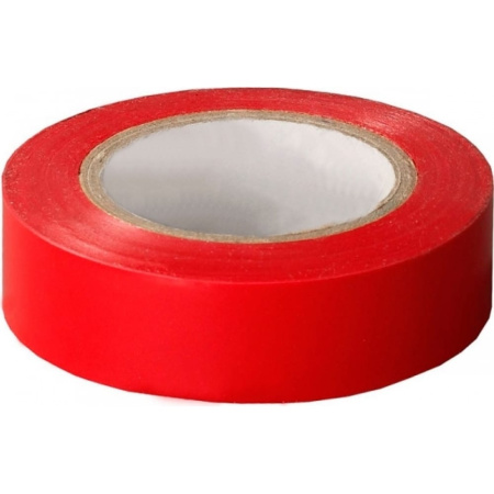Изолента красная ПВХ тип 