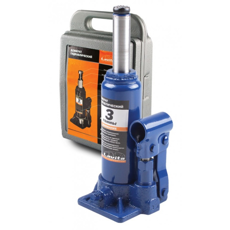 Домкрат гидравлический 3т в кейсе (180-340мм)