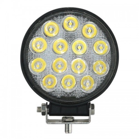 Фара рабочего света 14SMD 12/24V 42S14-3R (круг)