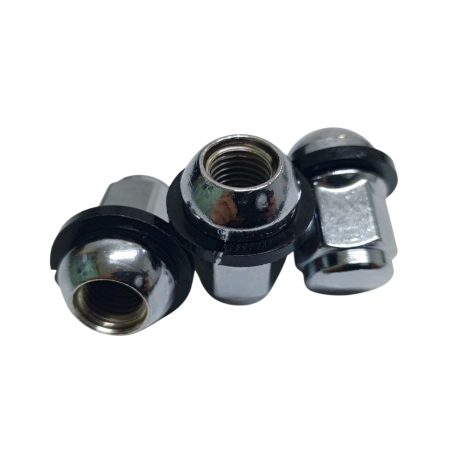 Гайка конус м 12*1.50*35 закрытая хром кл 19 (801445/401445)