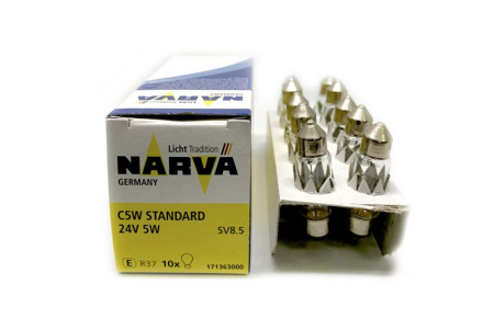 Лампа C5W 24V 35mm SV8.5/8