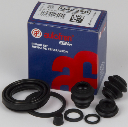 Ремкомплект заднего суппорта Hyundai Solaris 10/KIA Rio 11- d34mm