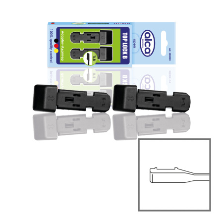 Адаптер для щеток с/о Top Lock B(2 шт)