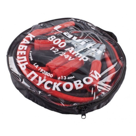 Провода прикуривания 800А 4м (сумка) Провода прикуривания 800А 4м (сумка)