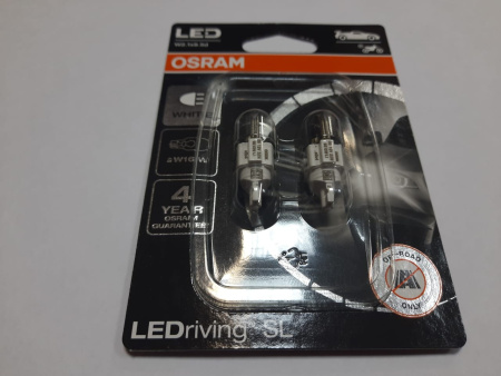 Светодиод W16W 2W 12V W2.1*9.5d LEDriving