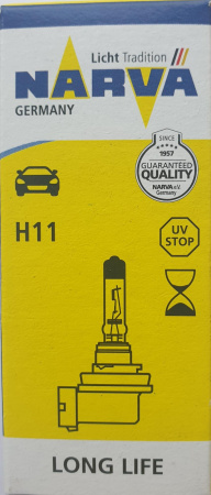 Лампа H11 12V 55W PGJ19-2 Long Life