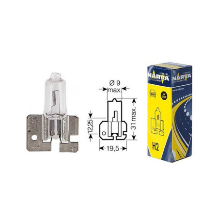 Лампа H2 12V 55W X511 Лампа H2 12V 55W X511