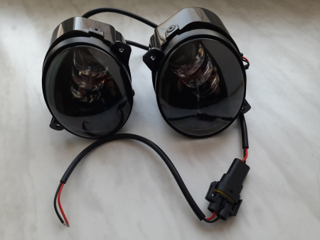 Фара ПТФ светодиодная линзованная ВАЗ 2190/1118/Lada Largus