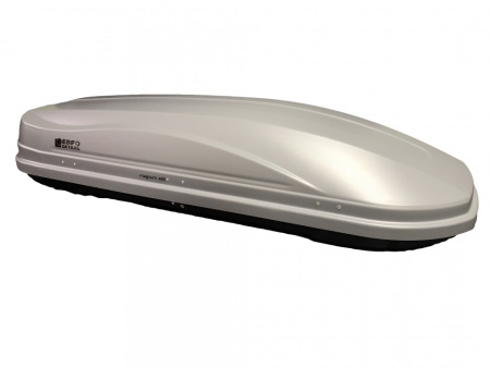 Бокс автомобильный Магнум 420 серый, тиснение Карбон (1900*740*420)