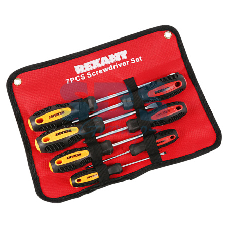 Набор отверток 7 предм. в подвесном кармане Набор отверток 7 предм. в подвесном кармане