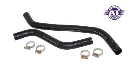 Патрубки отопителя ВАЗ 21083 с хомутами (мотор)