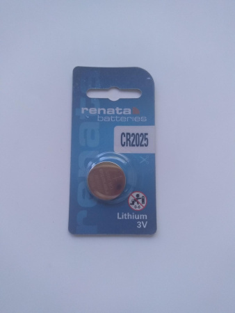 Элемент питания Renata CR2025 BL1 Элемент питания Renata CR2025 BL1