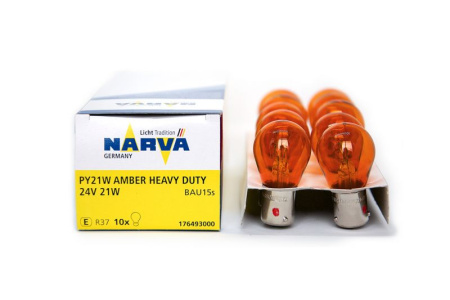 Лампа PY21W 24V BAU15s