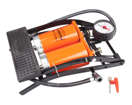 Насос ножной двухпоршневой