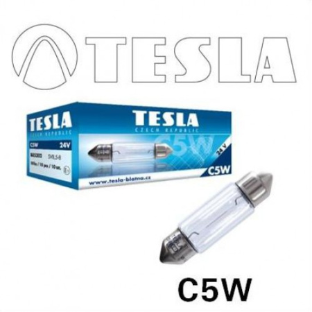 Лампа C5W 24V 35mm SV8.5/8 Лампа C5W 24V 35mm SV8.5/8