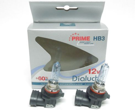 Лампа HB3 12V 65W+60% P20d Prime Blue Ray