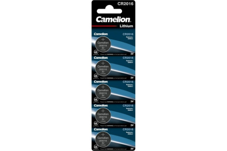 Элемент питания Camelion CR2016-5BL Элемент питания Camelion CR2016-5BL