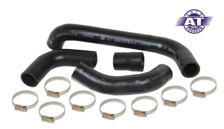 Патрубки радиатора ВАЗ 2101 с хомутами