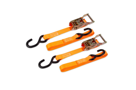 Стяжка для крепления груза 27мм*4,6м 1,35т (2шт) Стяжка для крепления груза 27мм*4,6м 1,35т (2шт)