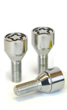 Секретки болт конус 12*1.25*24 (блистер)