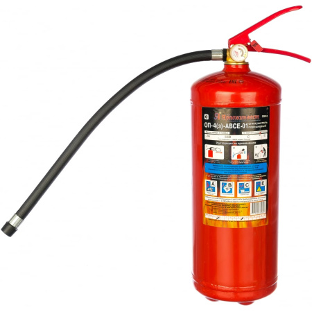Огнетушитель ОП-4 с манометром