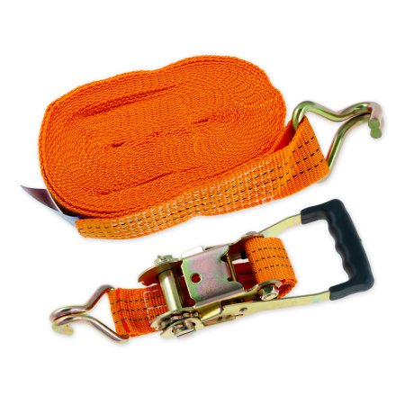 Стяжка для крепления груза 25мм*4,6м 0,68т (4шт) Стяжка для крепления груза 25мм*4,6м 0,68т (4шт)