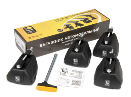 Крепеж для автомобилей с интегрированными рейлингами 