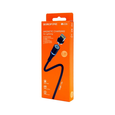 Кабель USB 2.4A USB-micro USB Triumph charging data black 1m