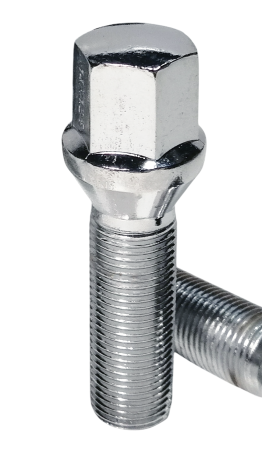 Болт конус м 14*1.25*40 хром ключ 17
