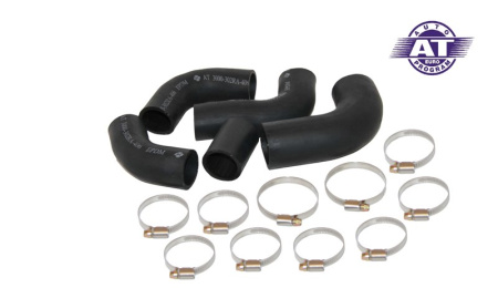 Патрубки радиатора ГАЗ 3302 дв.406 с хомутами