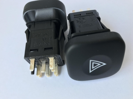 Выключатель аварийной сигнализации ВАЗ 2110-2112 (евро) 12V Выключатель аварийной сигнализации ВАЗ 2110-2112 (евро) 12V