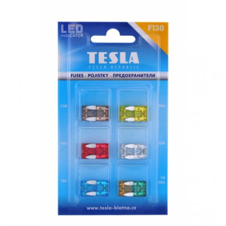 Набор предохранителей MINI вилочка с индикатором (12шт)