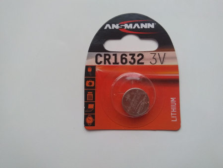 Элемент питания Ansmann Alkaline Lithium CR1632 BL1