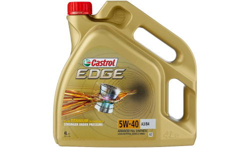 Масло моторное Castrol EDGE 5W40 A3/B4 синт 4л