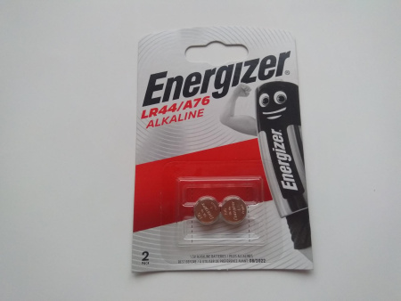 Элемент питания Energizer Alkaline LR44/A76 G13 BL2